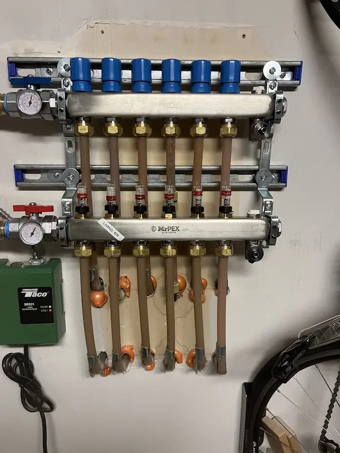 Plumber performing Leak Detection at a residential property in Mayo